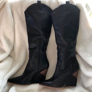 havrie knee high boot